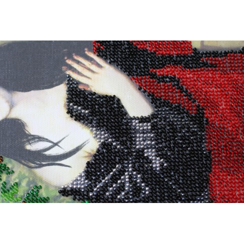 Main Bead Embroidery Kit The Magdalen in Penitence (Genre Scenes), AB-345 by Abris Art - buy online! ✿ Fast delivery ✿ Factory price ✿ Wholesale and retail ✿ Purchase Great kits for embroidery with beads