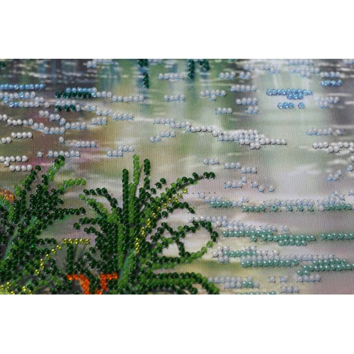 Main Bead Embroidery Kit Paradise (Landscapes), AB-347 by Abris Art - buy online! ✿ Fast delivery ✿ Factory price ✿ Wholesale and retail ✿ Purchase Great kits for embroidery with beads