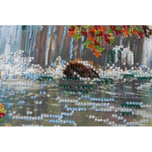 Main Bead Embroidery Kit Paradise (Landscapes), AB-347 by Abris Art - buy online! ✿ Fast delivery ✿ Factory price ✿ Wholesale and retail ✿ Purchase Great kits for embroidery with beads