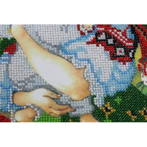 Main Bead Embroidery Kit Nearest and dearest (Genre Scenes), AB-349 by Abris Art - buy online! ✿ Fast delivery ✿ Factory price ✿ Wholesale and retail ✿ Purchase Great kits for embroidery with beads