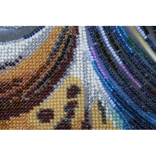 Main Bead Embroidery Kit Colors of Africa (Genre Scenes), AB-359 by Abris Art - buy online! ✿ Fast delivery ✿ Factory price ✿ Wholesale and retail ✿ Purchase Great kits for embroidery with beads