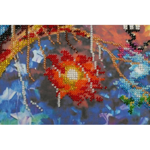 Main Bead Embroidery Kit Kaleidoscope (Landscapes), AB-362 by Abris Art - buy online! ✿ Fast delivery ✿ Factory price ✿ Wholesale and retail ✿ Purchase Great kits for embroidery with beads