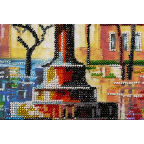 Main Bead Embroidery Kit Kaleidoscope (Landscapes), AB-362 by Abris Art - buy online! ✿ Fast delivery ✿ Factory price ✿ Wholesale and retail ✿ Purchase Great kits for embroidery with beads