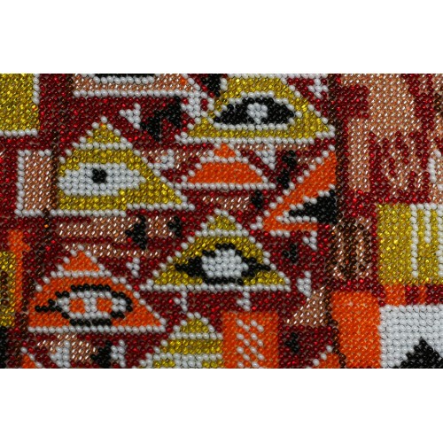 Main Bead Embroidery Kit Golden Adel (Modern), AB-366 by Abris Art - buy online! ✿ Fast delivery ✿ Factory price ✿ Wholesale and retail ✿ Purchase Great kits for embroidery with beads