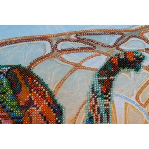 Main Bead Embroidery Kit Mosaic elephant (Deco Scenes), AB-368 by Abris Art - buy online! ✿ Fast delivery ✿ Factory price ✿ Wholesale and retail ✿ Purchase Great kits for embroidery with beads