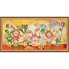 Main Bead Embroidery Kit Christmas carol (Kids)