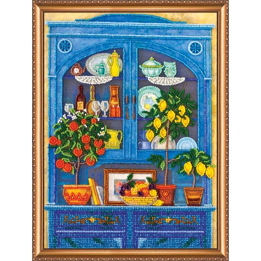 Main Bead Embroidery Kit Kitchen buffet (Household stories), AB-371 by Abris Art - buy online! ✿ Fast delivery ✿ Factory price ✿ Wholesale and retail ✿ Purchase Great kits for embroidery with beads Main Bead Embroidery Kit Kitchen buffet (Household stories), AB-371 by Abris Art - buy online! ✿ Fast delivery ✿ Factory price ✿ Wholesale and retail ✿ Purchase Great kits for embroidery with beads