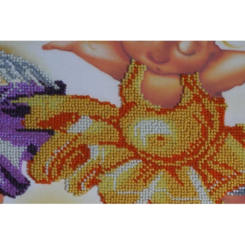 Набір для вишивання бісером на натуральному художньому холсті  Танок крихітних лебедят, AB-377 від Абрис Арт - купити з доставкою ✿ Найкраща ціна від виробника ✿ Оптом та в роздріб ✿ Придбати Великі набори для вишивки бісером