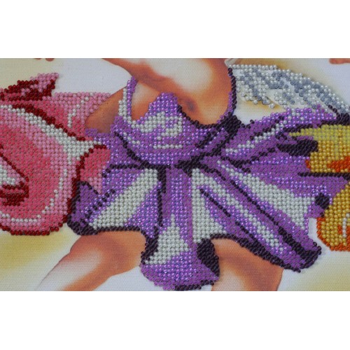 Набір для вишивання бісером на натуральному художньому холсті  Танок крихітних лебедят, AB-377 від Абрис Арт - купити з доставкою ✿ Найкраща ціна від виробника ✿ Оптом та в роздріб ✿ Придбати Великі набори для вишивки бісером