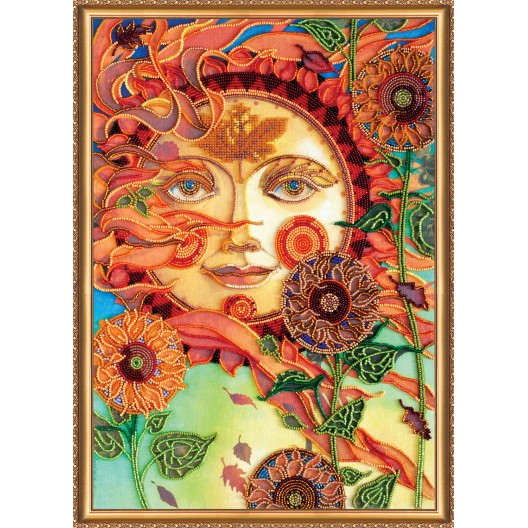 Main bead embroidery kits Sunny Windly (Deco Scenes), AB-382 by Abris Art - buy online! ✿ Fast delivery ✿ Factory price ✿ Wholesale and retail ✿ Purchase Great kits for embroidery with beads