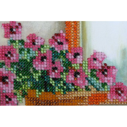 Main bead embroidery kits Azalea (Flowers), AB-383 by Abris Art - buy online! ✿ Fast delivery ✿ Factory price ✿ Wholesale and retail ✿ Purchase Great kits for embroidery with beads