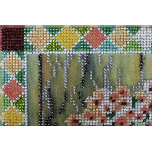 Main bead embroidery kits Smart frost (Flowers), AB-384 by Abris Art - buy online! ✿ Fast delivery ✿ Factory price ✿ Wholesale and retail ✿ Purchase Great kits for embroidery with beads