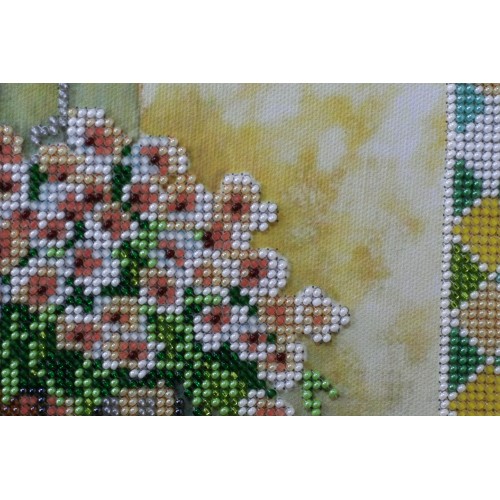 Main bead embroidery kits Smart frost (Flowers), AB-384 by Abris Art - buy online! ✿ Fast delivery ✿ Factory price ✿ Wholesale and retail ✿ Purchase Great kits for embroidery with beads