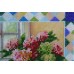 Main bead embroidery kits Hydrangea at window (Flowers), AB-385 by Abris Art - buy online! ✿ Fast delivery ✿ Factory price ✿ Wholesale and retail ✿ Purchase Great kits for embroidery with beads