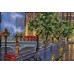 Main bead embroidery kits Big City lights (Landscapes), AB-389 by Abris Art - buy online! ✿ Fast delivery ✿ Factory price ✿ Wholesale and retail ✿ Purchase Great kits for embroidery with beads