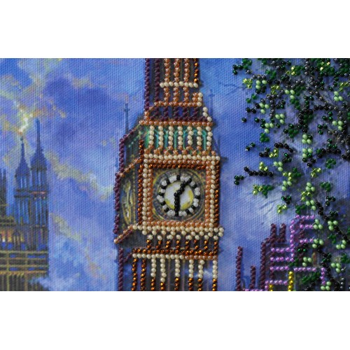 Main bead embroidery kits Big City lights (Landscapes), AB-389 by Abris Art - buy online! ✿ Fast delivery ✿ Factory price ✿ Wholesale and retail ✿ Purchase Great kits for embroidery with beads