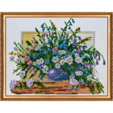 Main Bead Embroidery Kit Summer aroma-2 (Flowers)