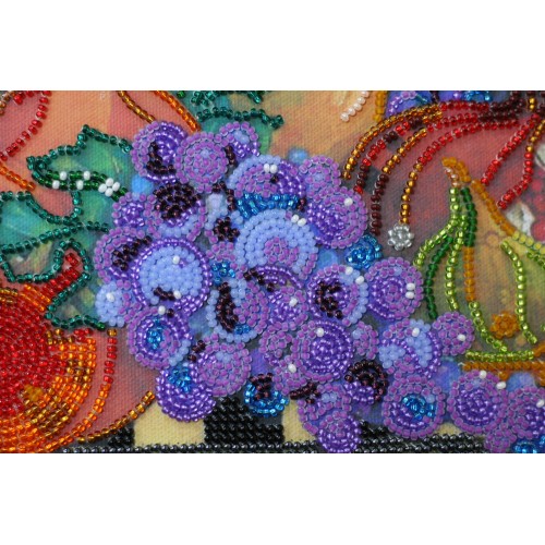 Main Bead Embroidery Kit Cornucopia (Deco Scenes), AB-394 by Abris Art - buy online! ✿ Fast delivery ✿ Factory price ✿ Wholesale and retail ✿ Purchase Great kits for embroidery with beads