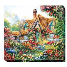 Main Bead Embroidery Kit Home Sweet Home (Landscapes)