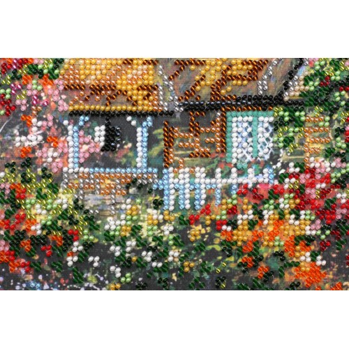 Main Bead Embroidery Kit Home Sweet Home (Landscapes), AB-403 by Abris Art - buy online! ✿ Fast delivery ✿ Factory price ✿ Wholesale and retail ✿ Purchase Great kits for embroidery with beads