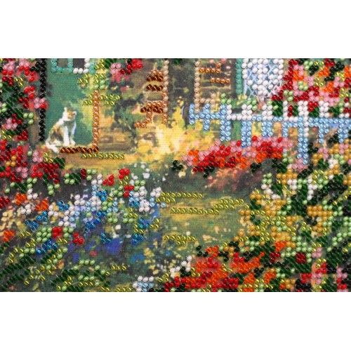 Main Bead Embroidery Kit Home Sweet Home (Landscapes), AB-403 by Abris Art - buy online! ✿ Fast delivery ✿ Factory price ✿ Wholesale and retail ✿ Purchase Great kits for embroidery with beads