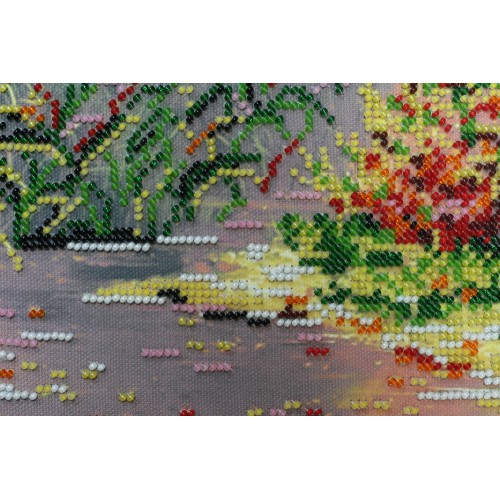 Autumn scenes-2, AB-413 by Abris Art - buy online! ✿ Fast delivery ✿ Factory price ✿ Wholesale and retail ✿ Purchase Great kits for embroidery with beads