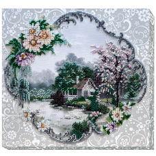 Main Bead Embroidery Kit Afloat house (Landscapes)