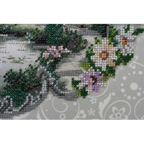 Main Bead Embroidery Kit Afloat house (Landscapes), AB-415 by Abris Art - buy online! ✿ Fast delivery ✿ Factory price ✿ Wholesale and retail ✿ Purchase Great kits for embroidery with beads