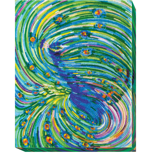 Main Bead Embroidery Kit Emerald whirlpool (Deco Scenes), AB-431 by Abris Art - buy online! ✿ Fast delivery ✿ Factory price ✿ Wholesale and retail ✿ Purchase Great kits for embroidery with beads Main Bead Embroidery Kit Emerald whirlpool (Deco Scenes), AB-431 by Abris Art - buy online! ✿ Fast delivery ✿ Factory price ✿ Wholesale and retail ✿ Purchase Great kits for embroidery with beads