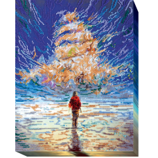 Main Bead Embroidery Kit Sky sail (Romanticism)