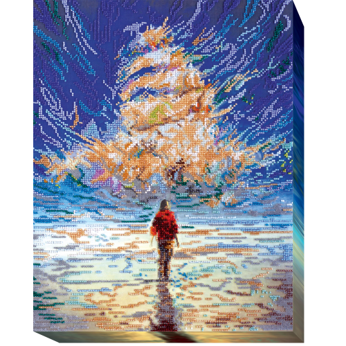 Main Bead Embroidery Kit Sky sail (Romanticism), AB-433 by Abris Art - buy online! ✿ Fast delivery ✿ Factory price ✿ Wholesale and retail ✿ Purchase Great kits for embroidery with beads