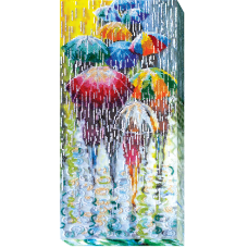 Main Bead Embroidery Kit Cheerful umbrellas (Romanticism)