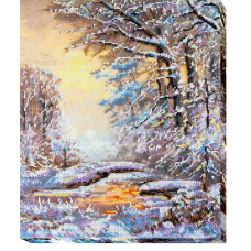 Main Bead Embroidery Kit Crystal winter (Winter tale)