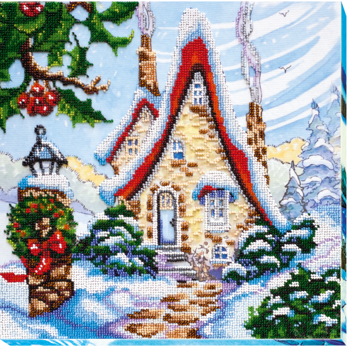 Main Bead Embroidery Kit Fabulous winter - 1 (Winter tale), AB-457 by Abris Art - buy online! ✿ Fast delivery ✿ Factory price ✿ Wholesale and retail ✿ Purchase Great kits for embroidery with beads Main Bead Embroidery Kit Fabulous winter - 1 (Winter tale), AB-457 by Abris Art - buy online! ✿ Fast delivery ✿ Factory price ✿ Wholesale and retail ✿ Purchase Great kits for embroidery with beads