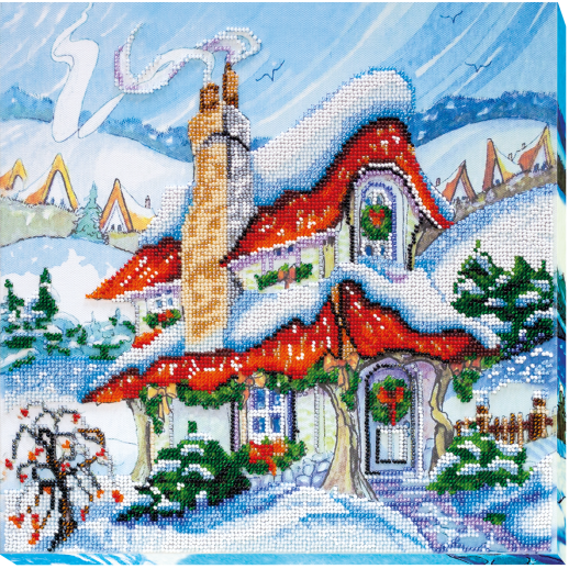 Main Bead Embroidery Kit Fabulous winter - 2 (Winter tale), AB-458 by Abris Art - buy online! ✿ Fast delivery ✿ Factory price ✿ Wholesale and retail ✿ Purchase Great kits for embroidery with beads Main Bead Embroidery Kit Fabulous winter - 2 (Winter tale), AB-458 by Abris Art - buy online! ✿ Fast delivery ✿ Factory price ✿ Wholesale and retail ✿ Purchase Great kits for embroidery with beads