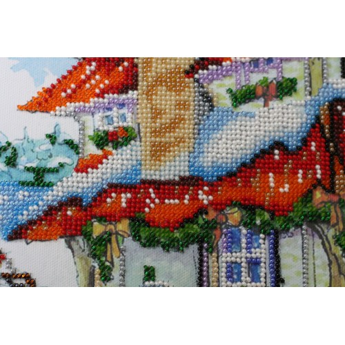 Main Bead Embroidery Kit Fabulous winter - 2 (Winter tale), AB-458 by Abris Art - buy online! ✿ Fast delivery ✿ Factory price ✿ Wholesale and retail ✿ Purchase Great kits for embroidery with beads