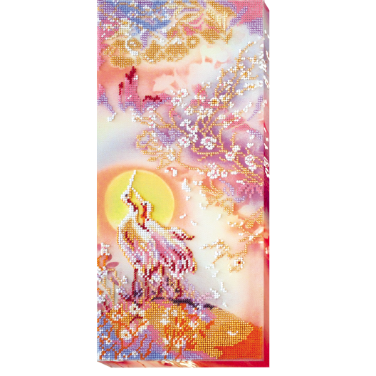 Main Bead Embroidery Kit Sunrise song - 1 (Landscapes), AB-461 by Abris Art - buy online! ✿ Fast delivery ✿ Factory price ✿ Wholesale and retail ✿ Purchase Great kits for embroidery with beads