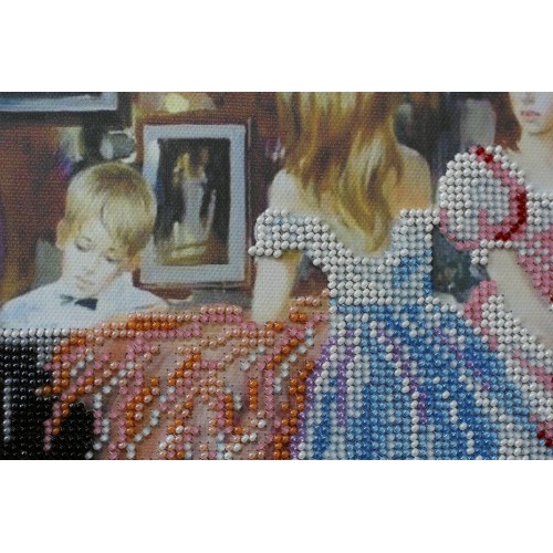 Main Bead Embroidery Kit Concert (Kids), AB-471 by Abris Art - buy online! ✿ Fast delivery ✿ Factory price ✿ Wholesale and retail ✿ Purchase Great kits for embroidery with beads