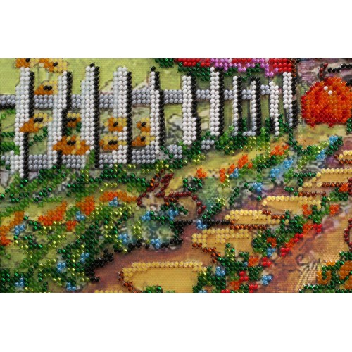 Main Bead Embroidery Kit Fabulous autumn (Landscapes), AB-481 by Abris Art - buy online! ✿ Fast delivery ✿ Factory price ✿ Wholesale and retail ✿ Purchase Great kits for embroidery with beads