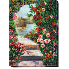 Main Bead Embroidery Kit Summer garden (Landscapes)