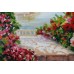 Main Bead Embroidery Kit Summer garden (Landscapes), AB-482 by Abris Art - buy online! ✿ Fast delivery ✿ Factory price ✿ Wholesale and retail ✿ Purchase Great kits for embroidery with beads