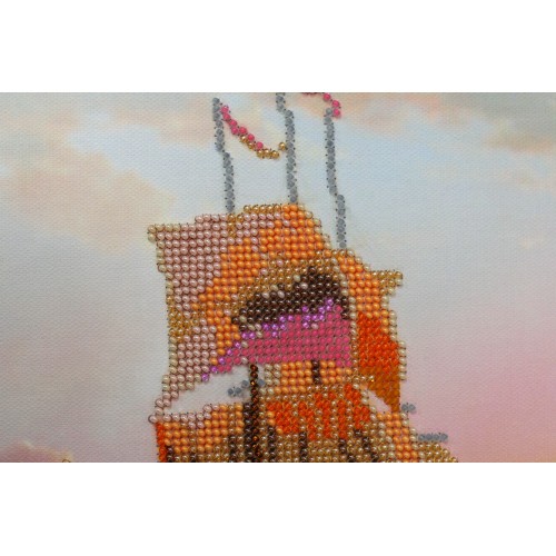 Main Bead Embroidery Kit On the waves (Landscapes), AB-484 by Abris Art - buy online! ✿ Fast delivery ✿ Factory price ✿ Wholesale and retail ✿ Purchase Great kits for embroidery with beads