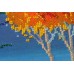 Main Bead Embroidery Kit Fire in sky blue - 2 (Landscapes), AB-486 by Abris Art - buy online! ✿ Fast delivery ✿ Factory price ✿ Wholesale and retail ✿ Purchase Great kits for embroidery with beads
