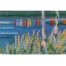 Main Bead Embroidery Kit Fire in sky blue - 2 (Landscapes), AB-486 by Abris Art - buy online! ✿ Fast delivery ✿ Factory price ✿ Wholesale and retail ✿ Purchase Great kits for embroidery with beads