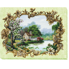 Main Bead Embroidery Kit Watery waste (Landscapes)