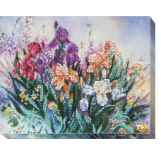 Main Bead Embroidery Kit Morning garden (Flowers)