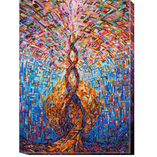 Набір для вишивання бісером на натуральному художньому холсті "З'єднання"