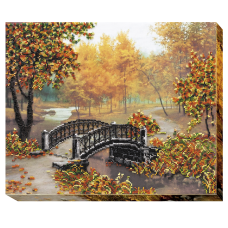 Main Bead Embroidery Kit Gold of Autumn (Landscapes)