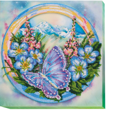 Main Bead Embroidery Kit Summer water colors-1 (Flowers)