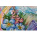 Main Bead Embroidery Kit Summer water colors-1 (Flowers), AB-501 by Abris Art - buy online! ✿ Fast delivery ✿ Factory price ✿ Wholesale and retail ✿ Purchase Great kits for embroidery with beads